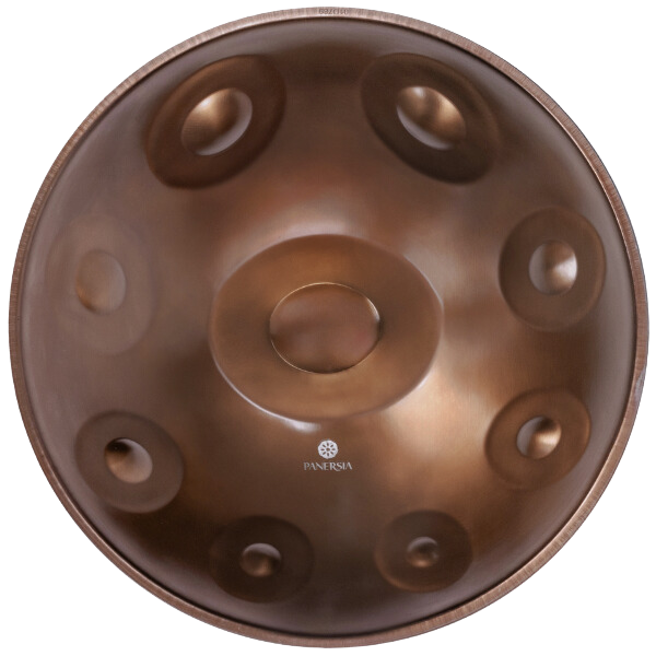 Stainless Steel Handpan Pro Series - E Kurd (E Minor) - 9 Notes — view 2